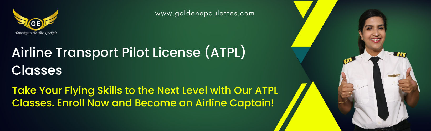 Join Golden Epaulettes Aviation for Expert Career Guidance and Obtain Your Commercial Pilot License from DGCA