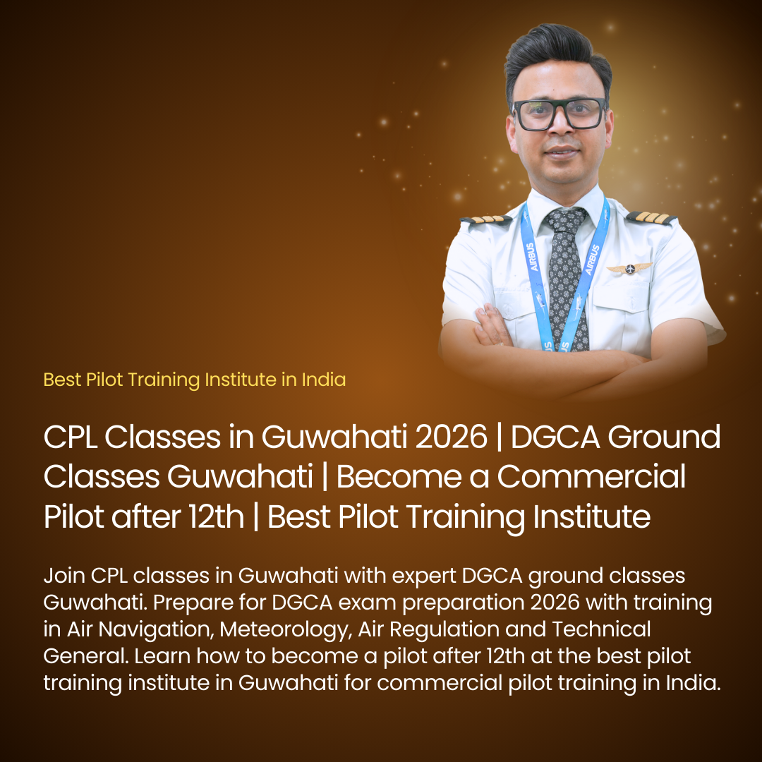 CPL Classes in Guwahati 2026 | DGCA Ground Classes Guwahati | Become a Commercial Pilot after 12th | Best Pilot Training Institute