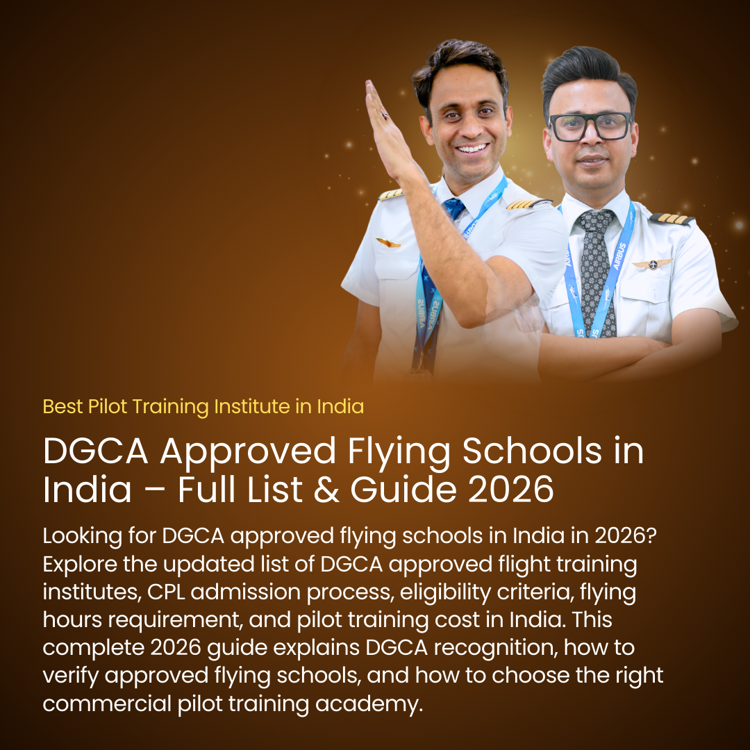 DGCA Approved Flying Schools in India – Full List & Guide 2026