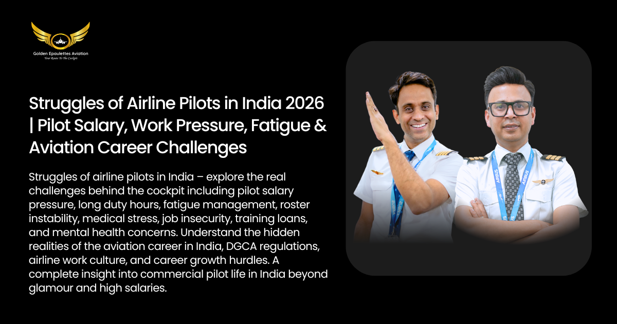 Struggles of Airline Pilots in India 2026 | Pilot Salary, Work Pressure, Fatigue & Aviation Career Challenges