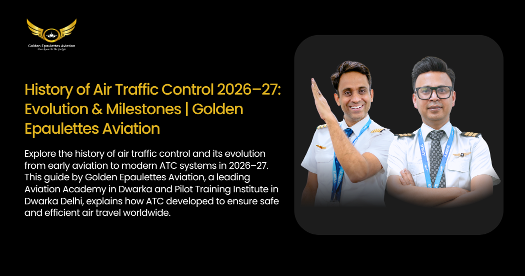 History of Air Traffic Control: Evolution & Milestones 2026-27 | Golden ...