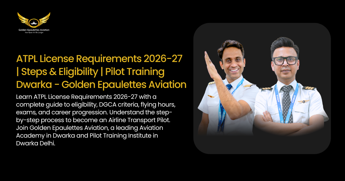 ATPL License Requirements 2026-27 | Steps & Eligibility | Pilot ...