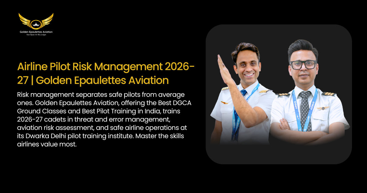 Airline Pilot Risk Management 2026-27 | Golden Epaulettes Aviation ...