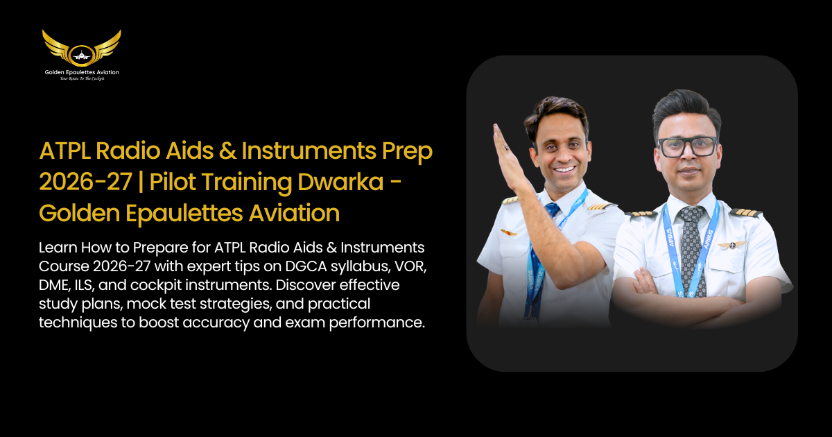 ATPL Radio Aids & Instruments Prep 2026-27 | Pilot Training Dwarka ...