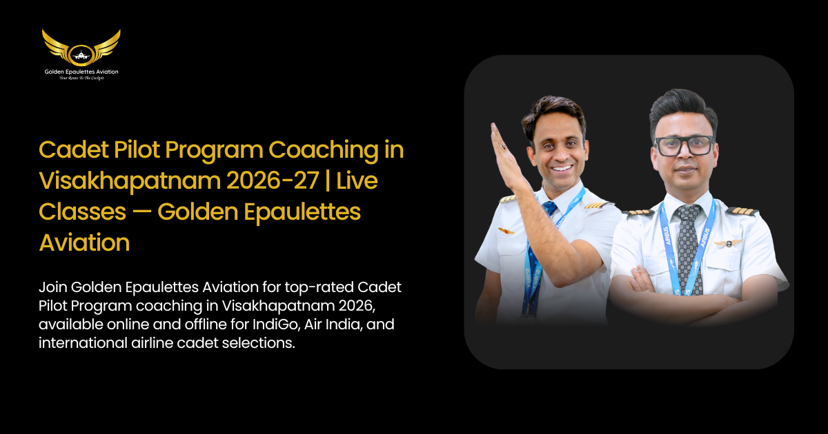 Cadet Pilot Program Coaching in Visakhapatnam 2026-27 | Live Classes ...
