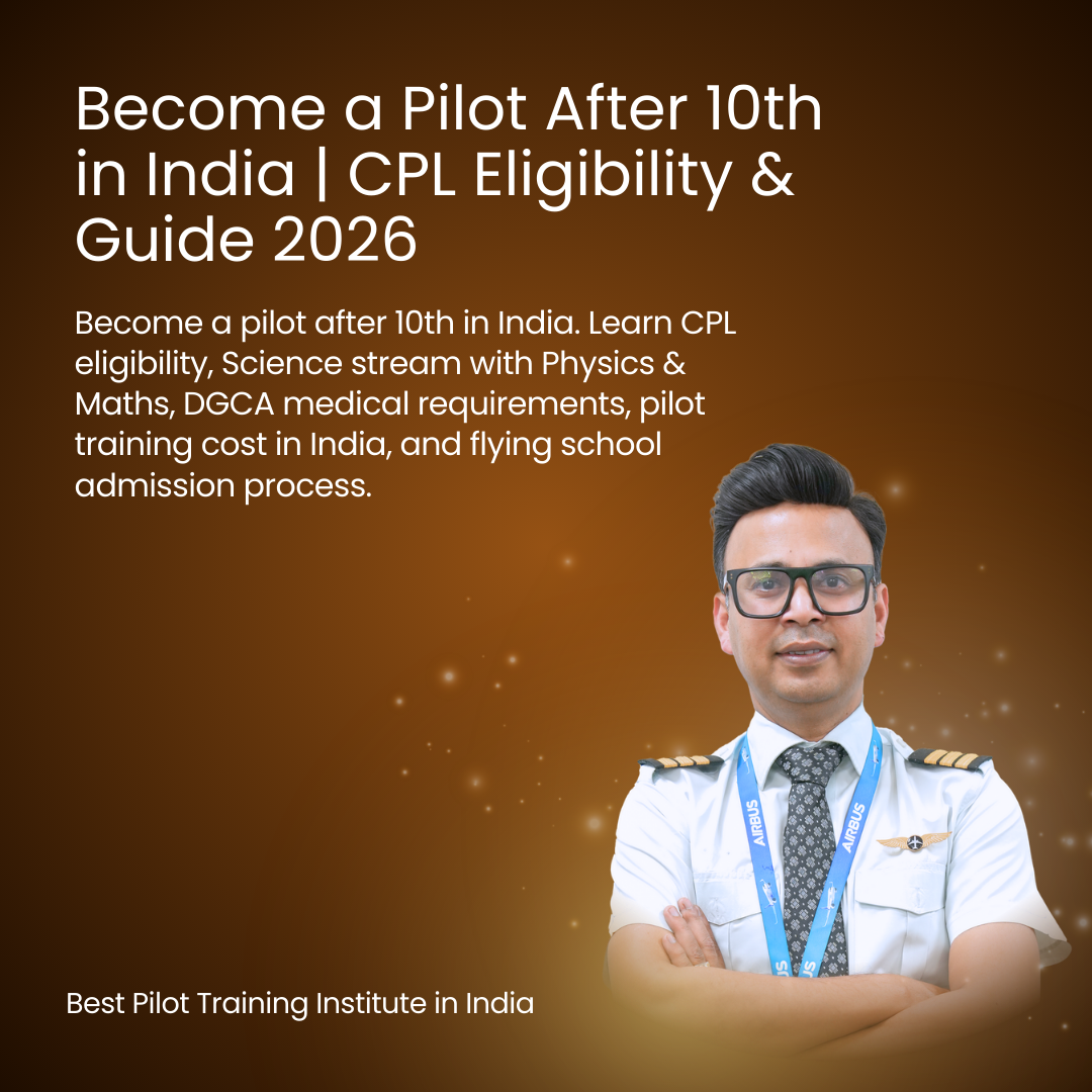Become a Pilot After 10th in India | CPL Eligibility & Guide 2026