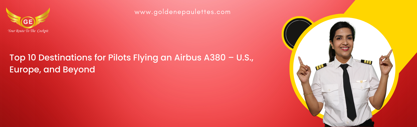 Popular Destinations for Pilots Flying an Airbus A380