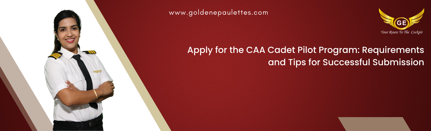 Applying to the CAA Cadet Pilot Program