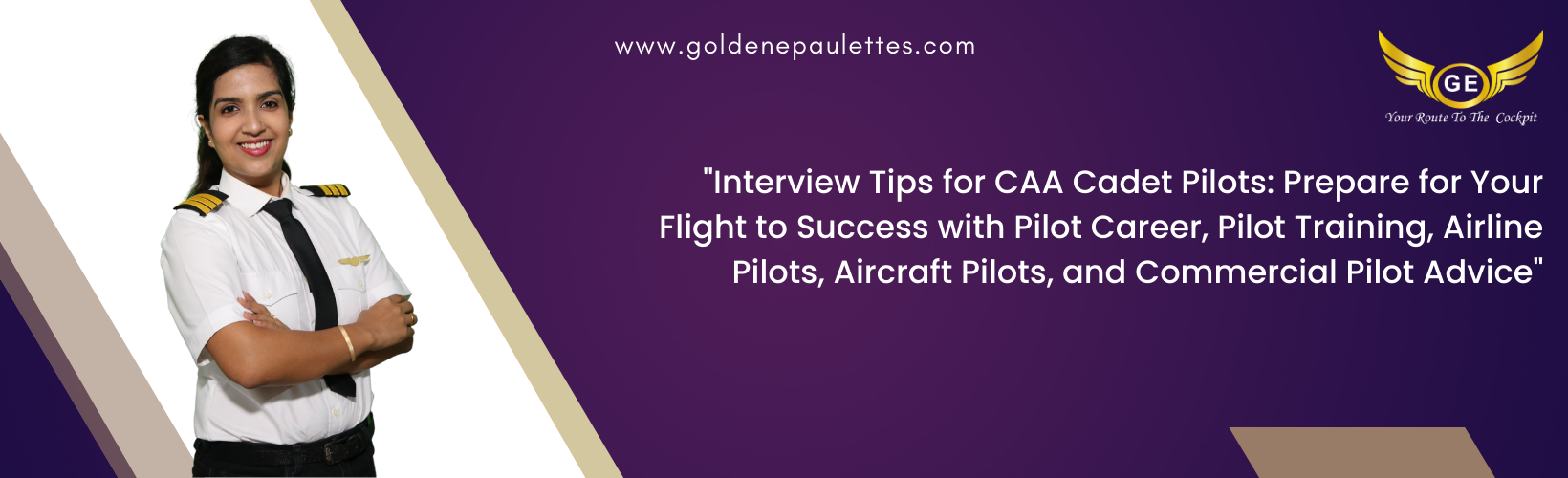 Interview Tips for CAA Cadet Pilots