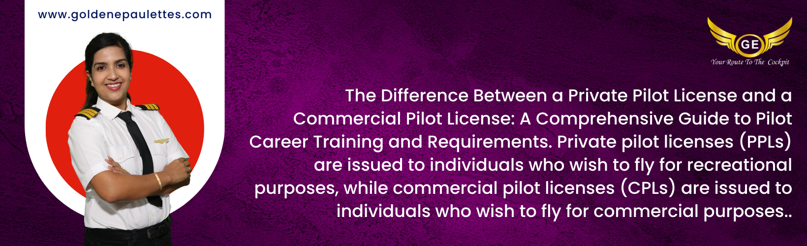 What is the Difference Between a Private Pilot License and a Commercial Pilot License