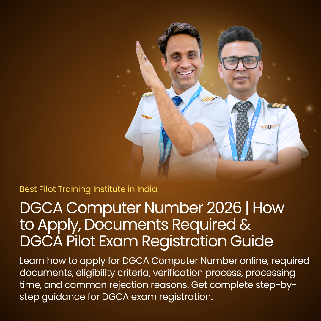 DGCA Computer Number 2026 | How to Apply, Documents Required & DGCA Pilot Exam Registration Guide