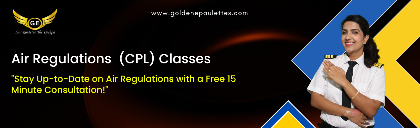 Join Golden Epaulettes Aviation for Expert Career Guidance and Obtain Your Commercial Pilot License from DGCA