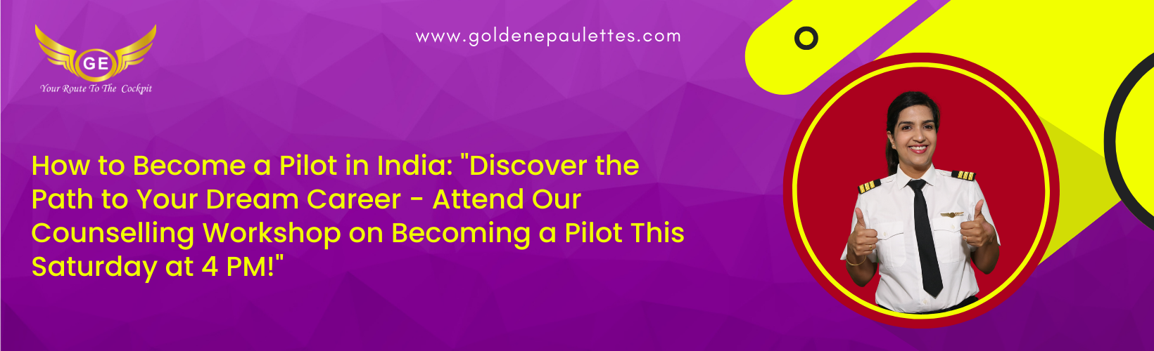 Join Golden Epaulettes Aviation for Expert Career Guidance and Obtain Your Commercial Pilot License from DGCA