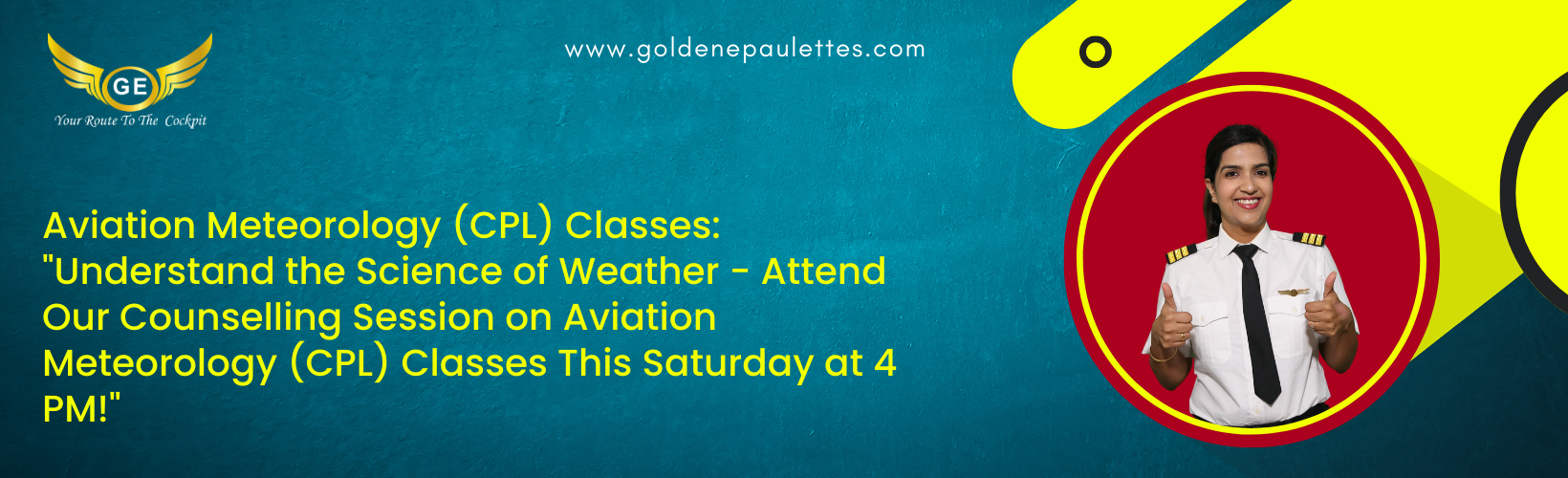 Join Golden Epaulettes Aviation for Expert Career Guidance and Obtain Your Commercial Pilot License from DGCA